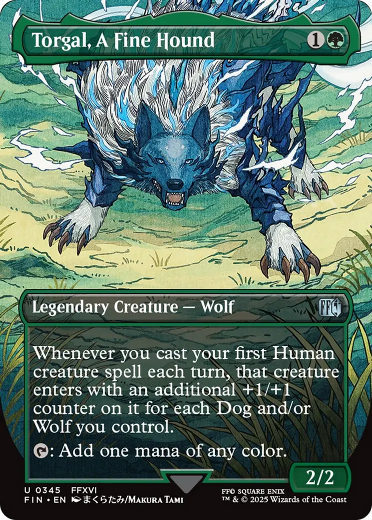 Torgal, A Fine Hound (Borderless) [Final Fantasy] 1