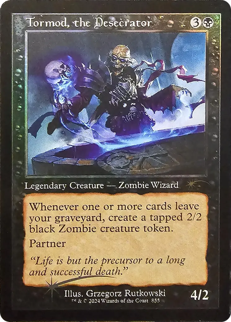 Tormod, The Desecrator (Retro Frame) [Secret Lair Drop Series] 1