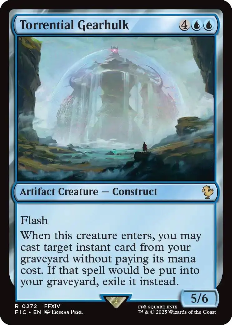 Torrential Gearhulk (Surge Foil) [Final Fantasy Commander] 1