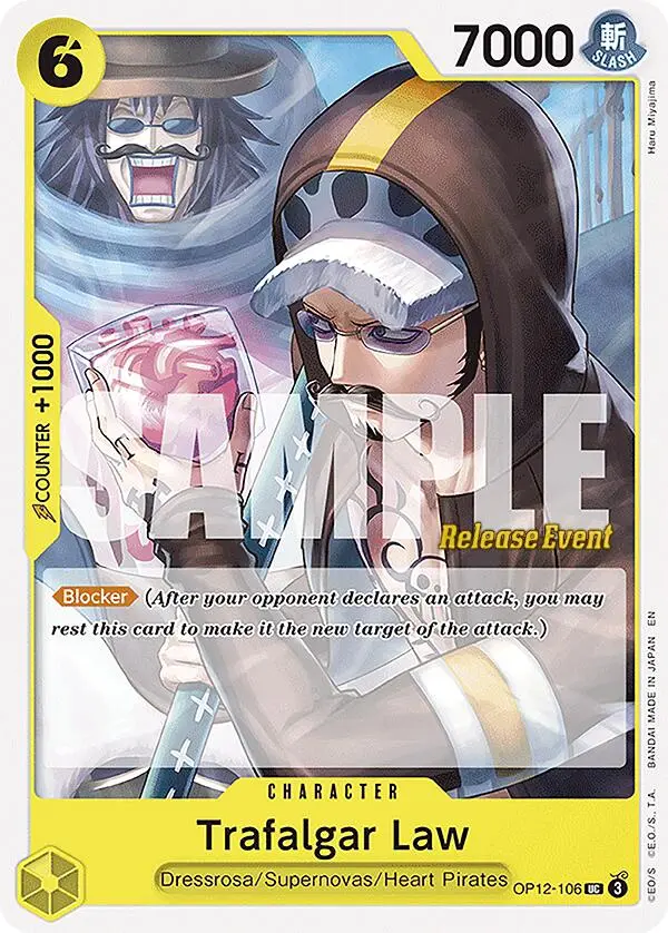 Trafalgar Law [Legacy Of The Master Release Event Cards] 1