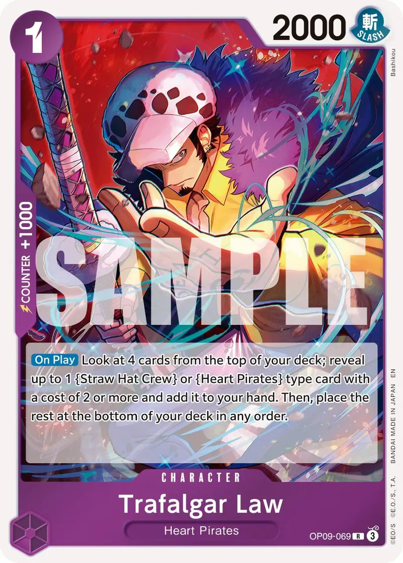 Trafalgar Law (Op09-069) (Reprint) [Premium Booster -The Best- Vol. 2] 1