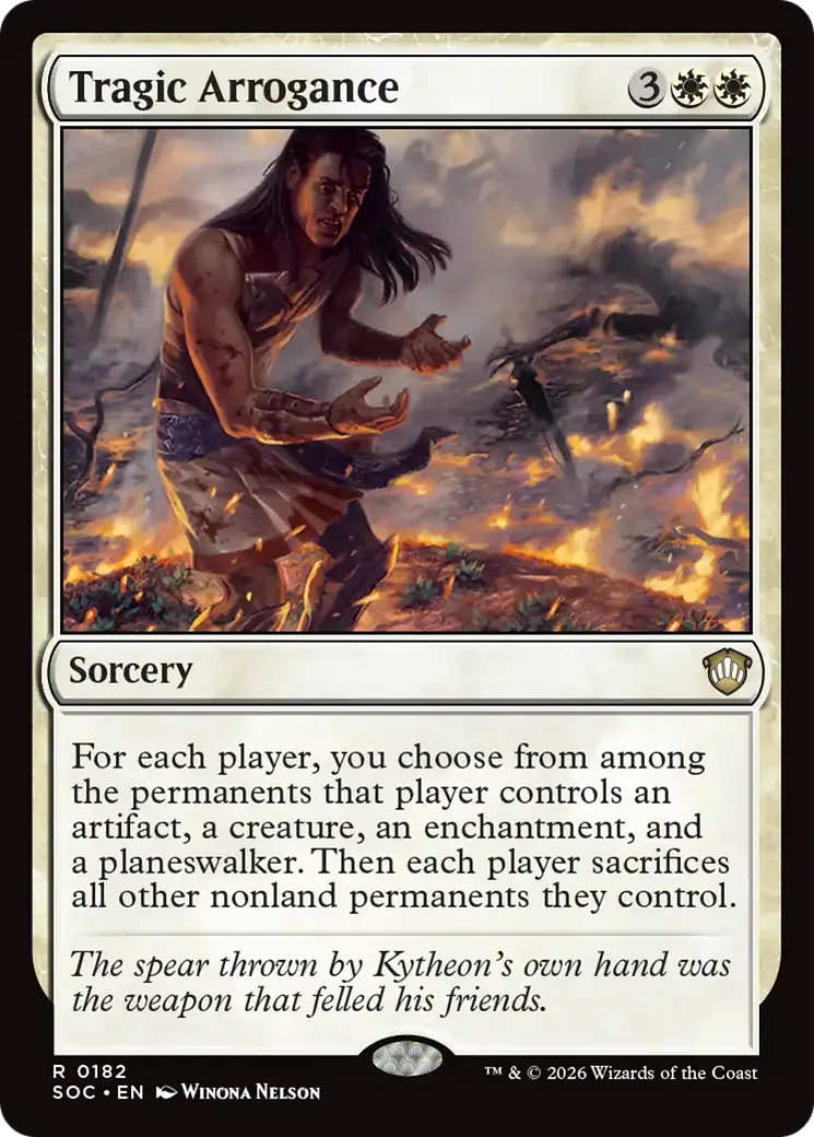 Tragic Arrogance [Secrets Of Strixhaven Commander] 1