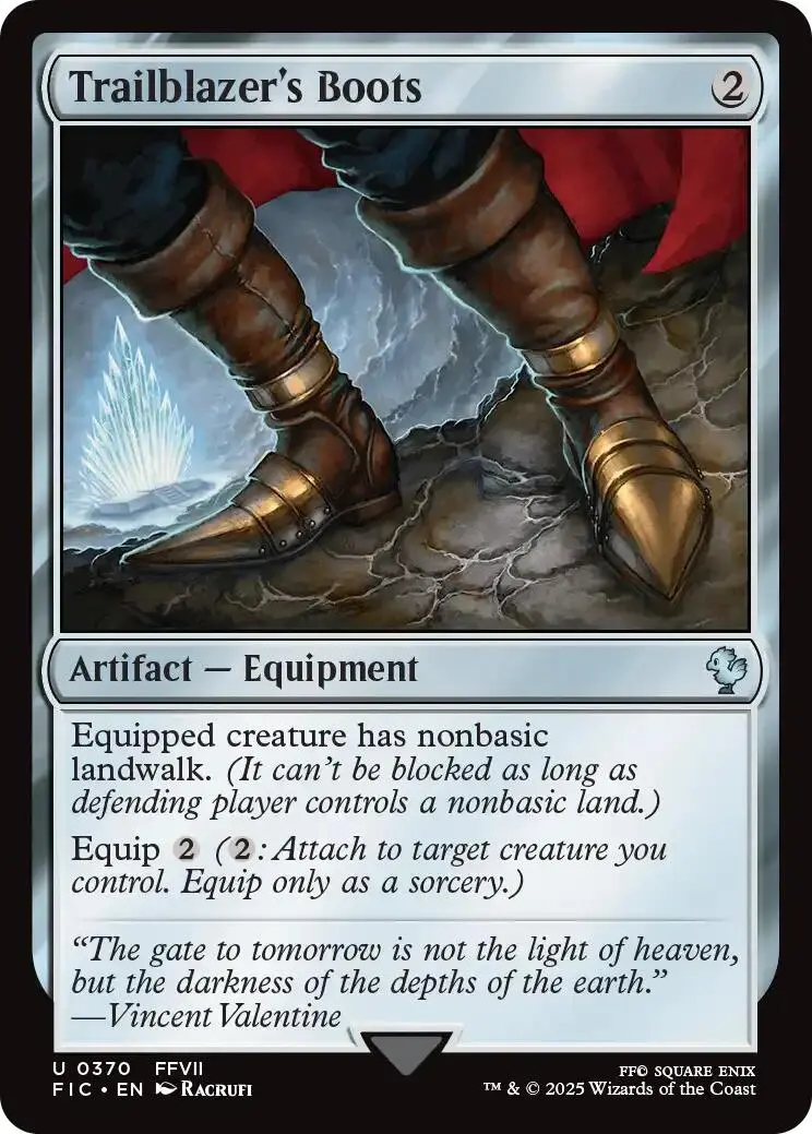 Trailblazer's Boots (Surge Foil) [Final Fantasy Commander] 1