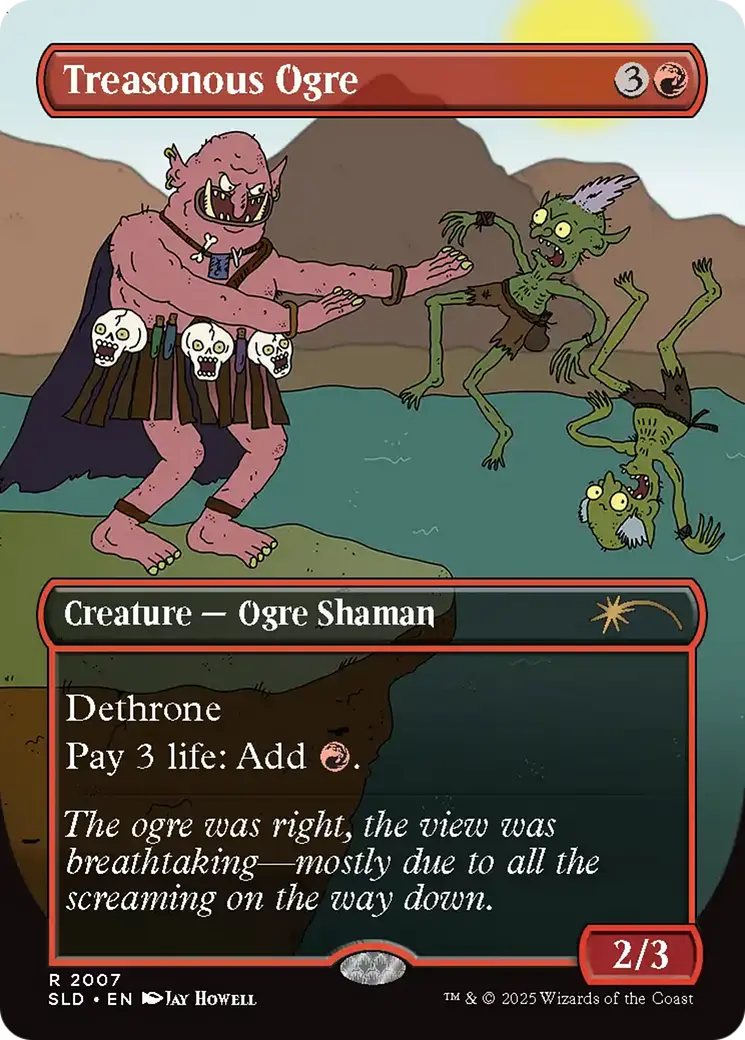 Treasonous Ogre [Secret Lair Drop Series] 1