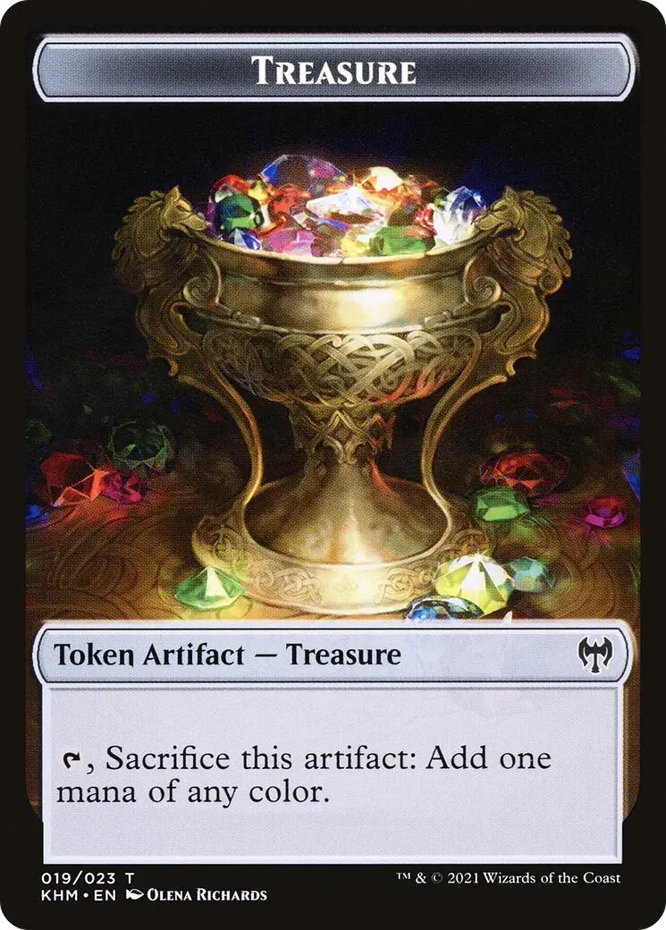 Treasure // Egg Double-Sided Token [Secret Lair Drop Series] 1