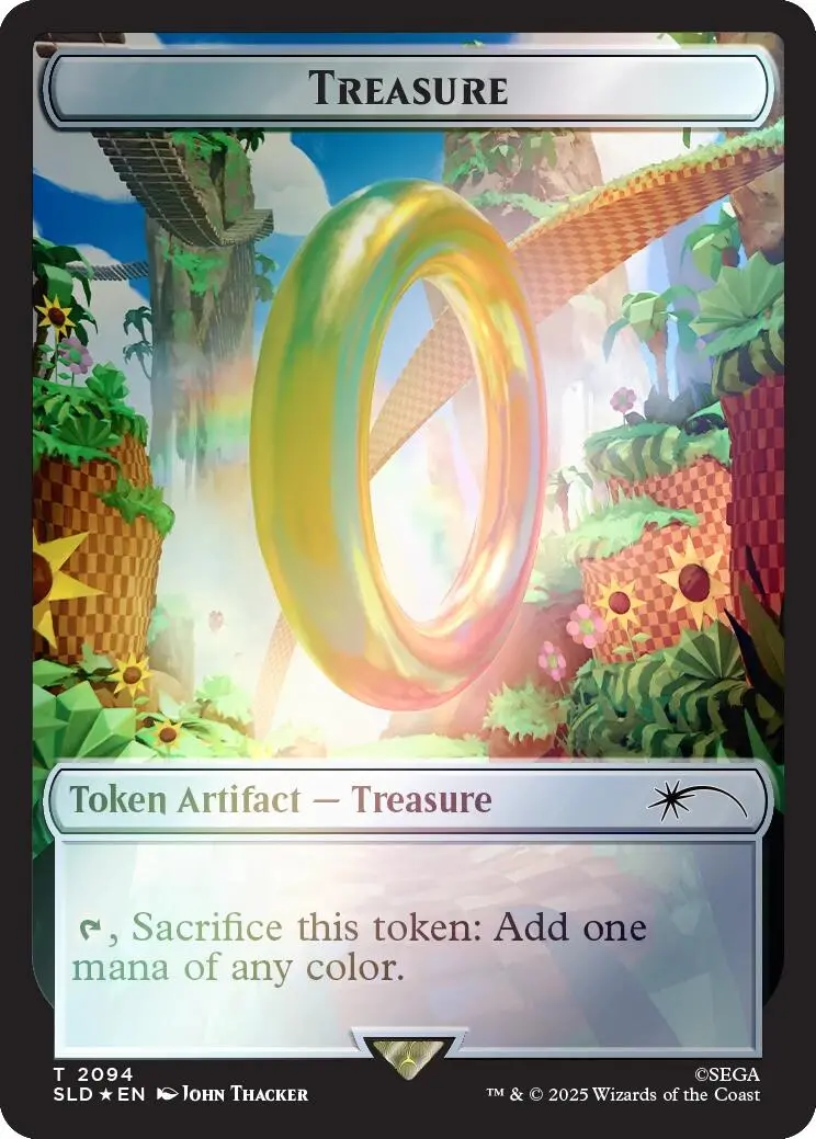Treasure Token (2094) (Rainbow Foil) [Secret Lair Drop Series] 1