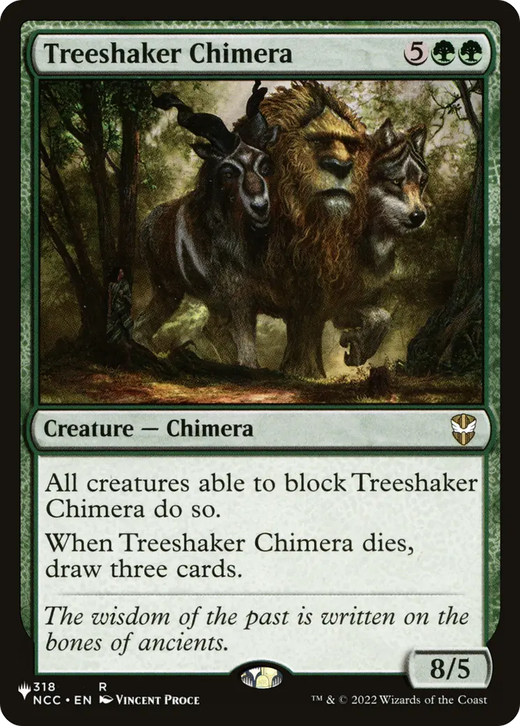 Treeshaker Chimera [The List] 1