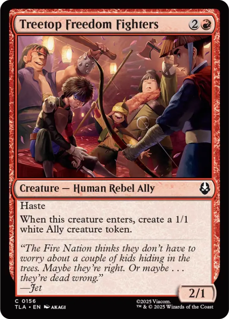 Treetop Freedom Fighters [Avatar: The Last Airbender] 1