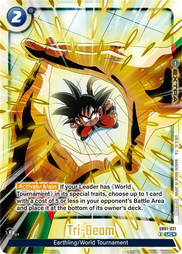 Tri-Beam (Limited Pack 02) (Alternate Art) [Fusion World Tournament Cards] 1