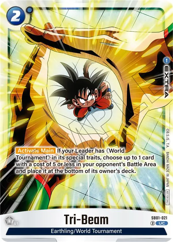 Tri-Beam (Limited Pack 02) [Fusion World Tournament Cards] 1