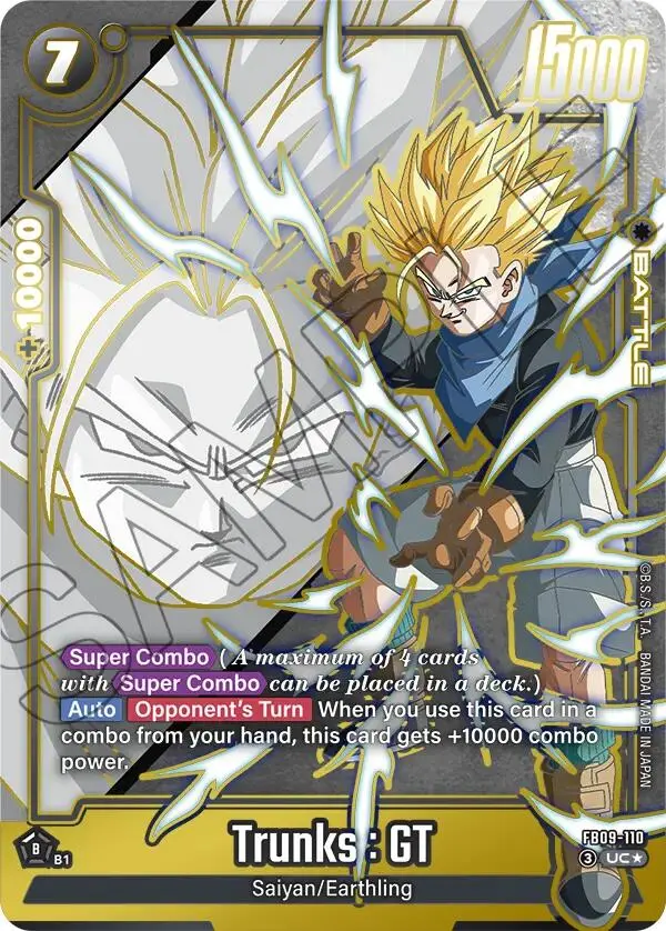 Trunks : Gt (Fb09-110) (Alternate Art) [Dual Evolution] 1