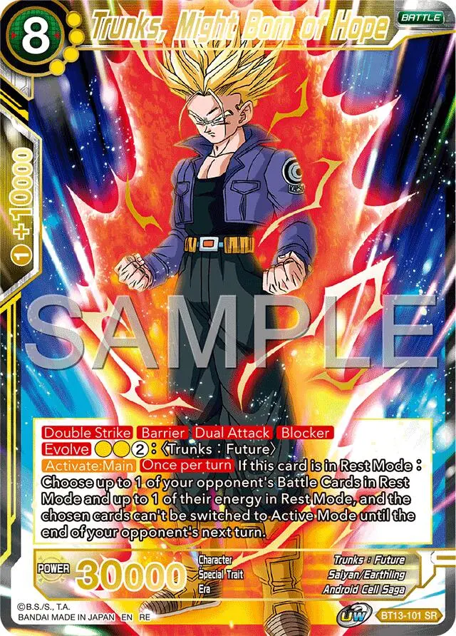 Trunks, Might Born Of Hope (Reprint) (Bt13-101) [Premium Anniversary Box 2025] 1