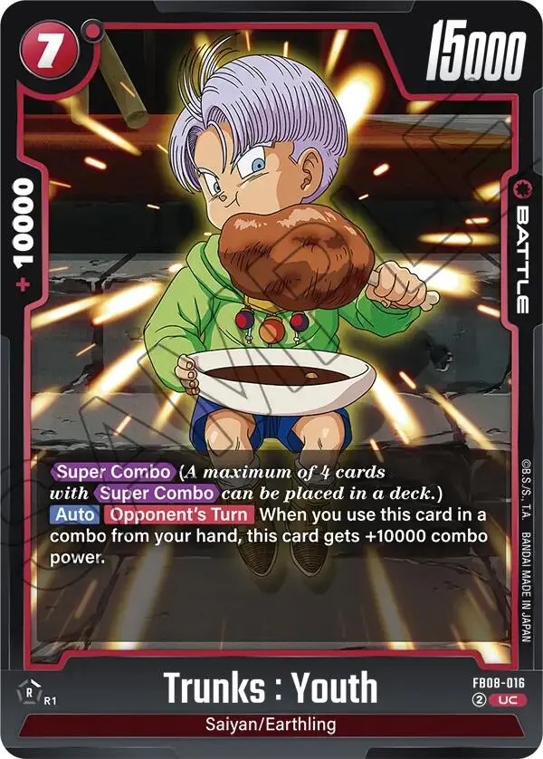 Trunks : Youth (Fb08-016) [Saiyan's Pride] 1
