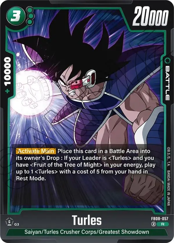 Turles (Fb08-057) [Saiyan's Pride] 1