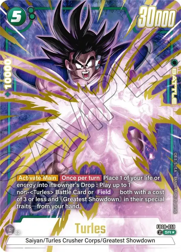 Turles (Fb08-059) (Alternate Art) [Saiyan's Pride] 1