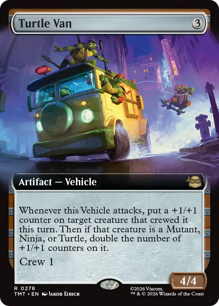 Turtle Van (Extended Art) [Teenage Mutant Ninja Turtles] 1