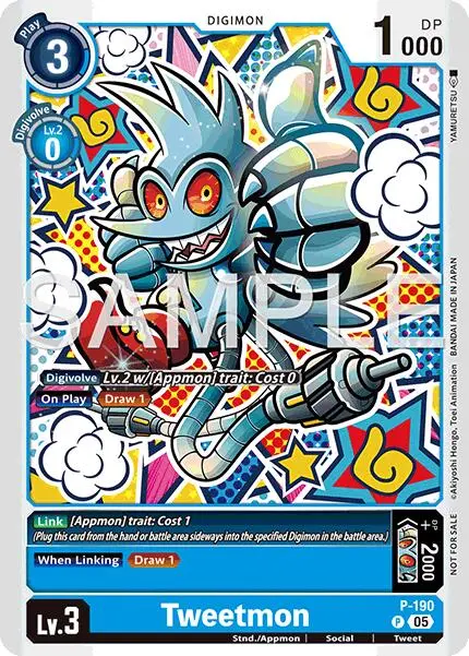 Tweetmon [P-190] (Store Tournament 2025 Vol.3 Participation Pack) [Promotion Cards] 1