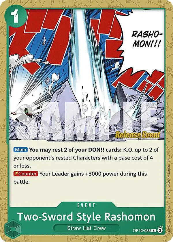 Two-Sword Style Rashomon [Legacy Of The Master Release Event Cards] 1