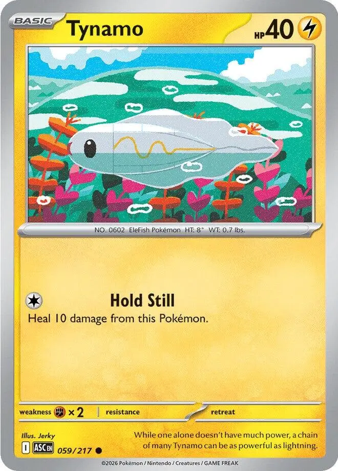 Tynamo (059/217) [Mega Evolution: Ascended Heroes] 1