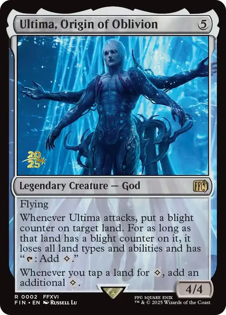 Ultima, Origin Of Oblivion [Final Fantasy Prerelease Promo] 1