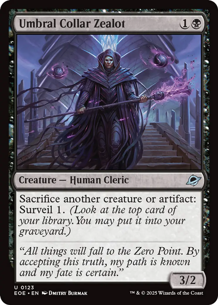 Umbral Collar Zealot [Edge Of Eternities] 1