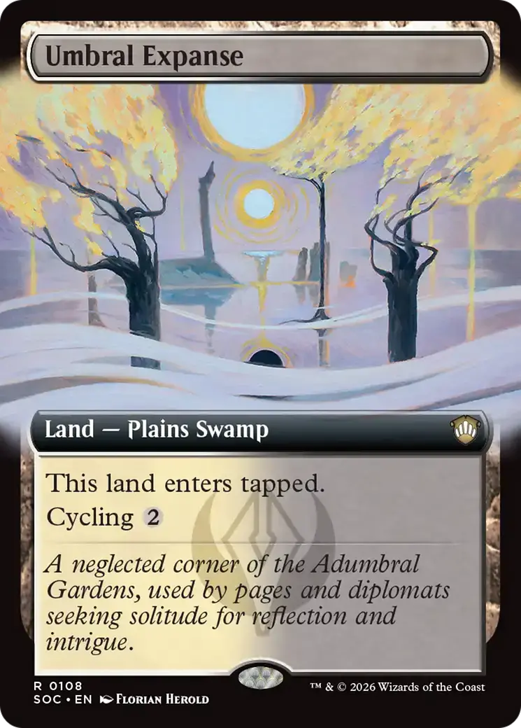 Umbral Expanse (Extended Art) [Secrets Of Strixhaven Commander] 1