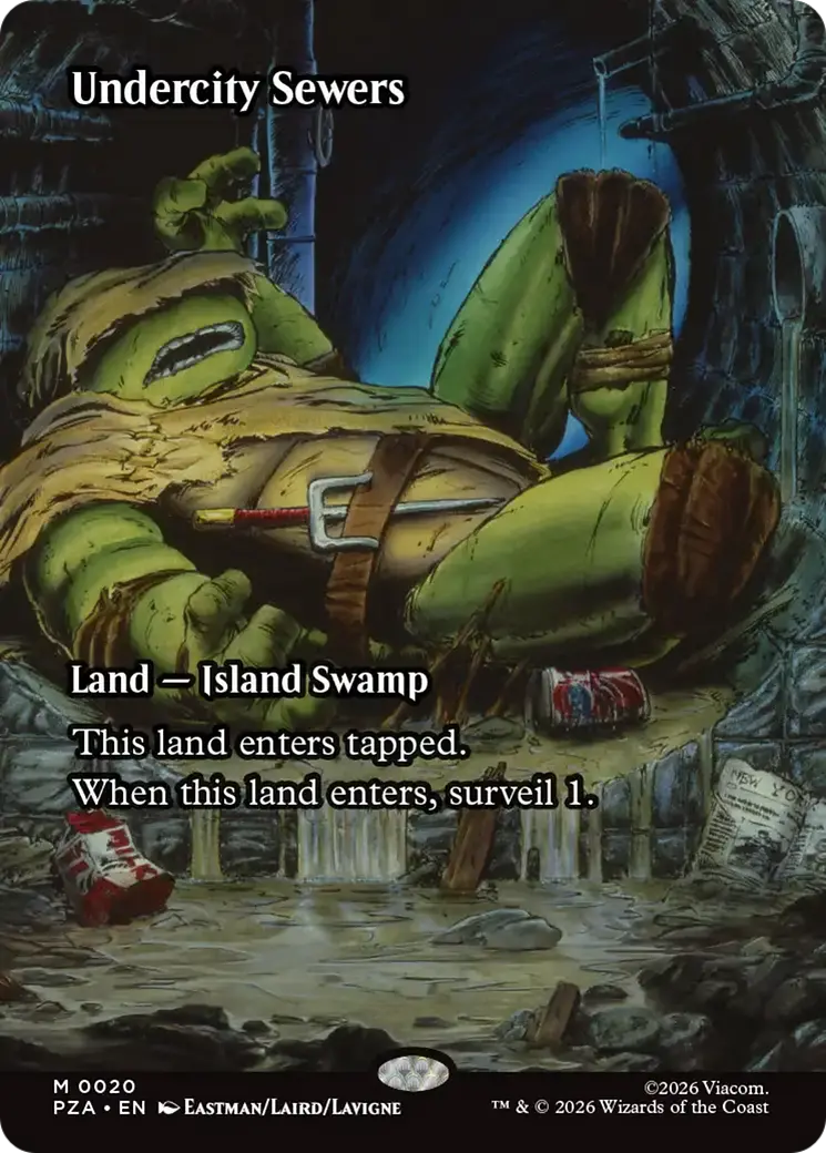 Undercity Sewers (Borderless) [Teenage Mutant Ninja Turtles Eternal-Legal] 1