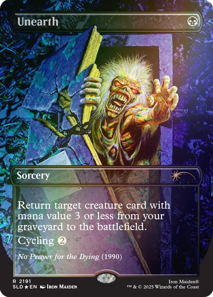 Unearth (Rainbow Foil) [Secret Lair Drop Series] 1