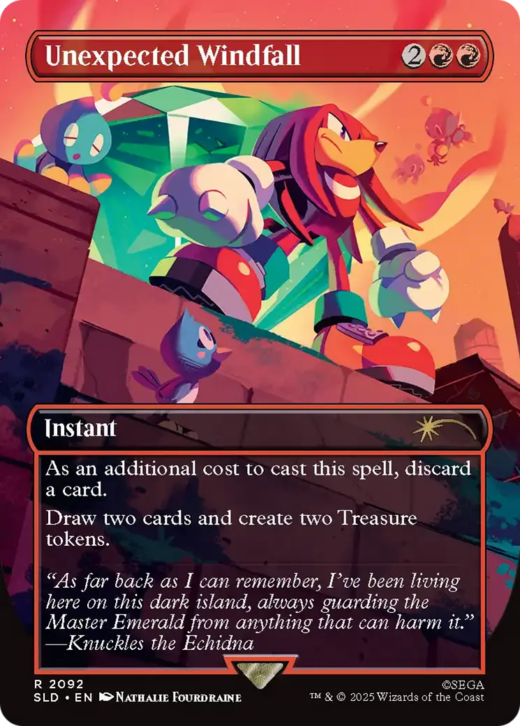 Unexpected Windfall (2092) [Secret Lair Drop Series] 1