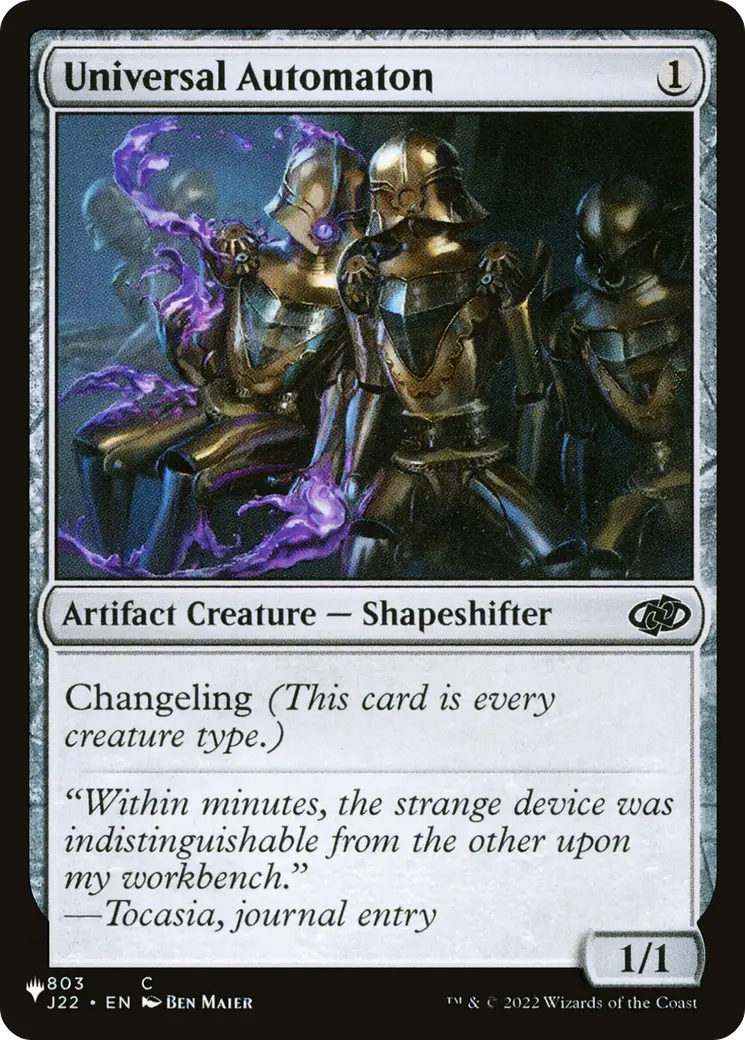 Universal Automaton (J22) [The List] 1