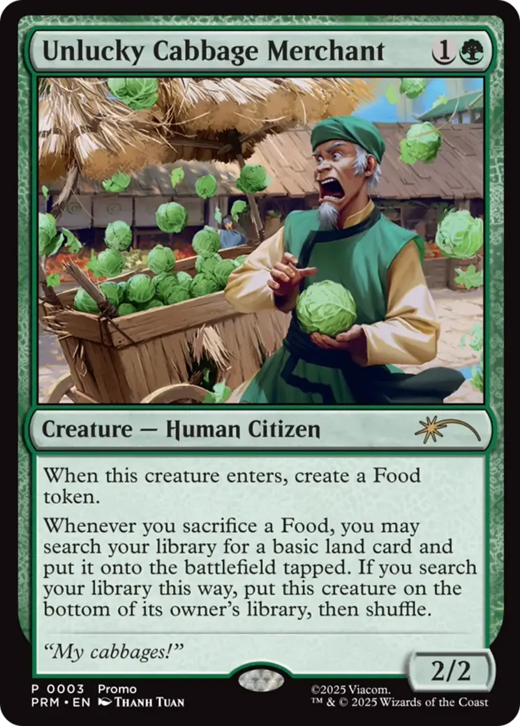 Unlucky Cabbage Merchant [Wizards Play Network 2025] 1