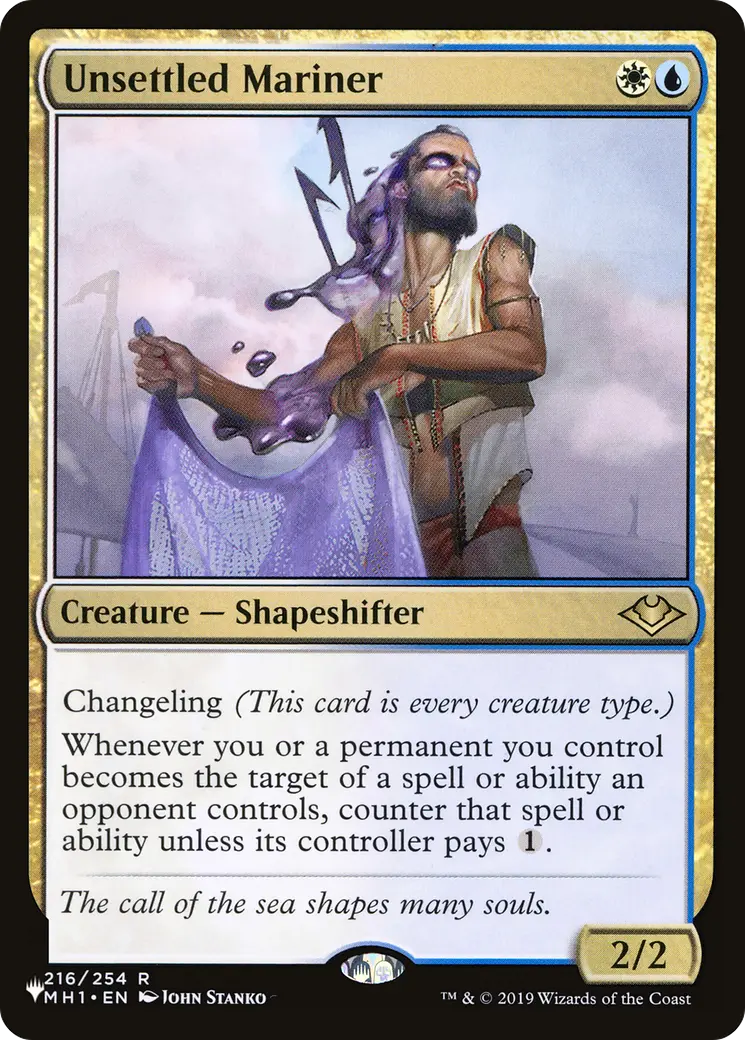 Unsettled Mariner (Mh1) [The List] 1