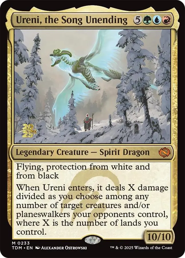Ureni, The Song Unending [Tarkir: Dragonstorm Prerelease Cards] 1