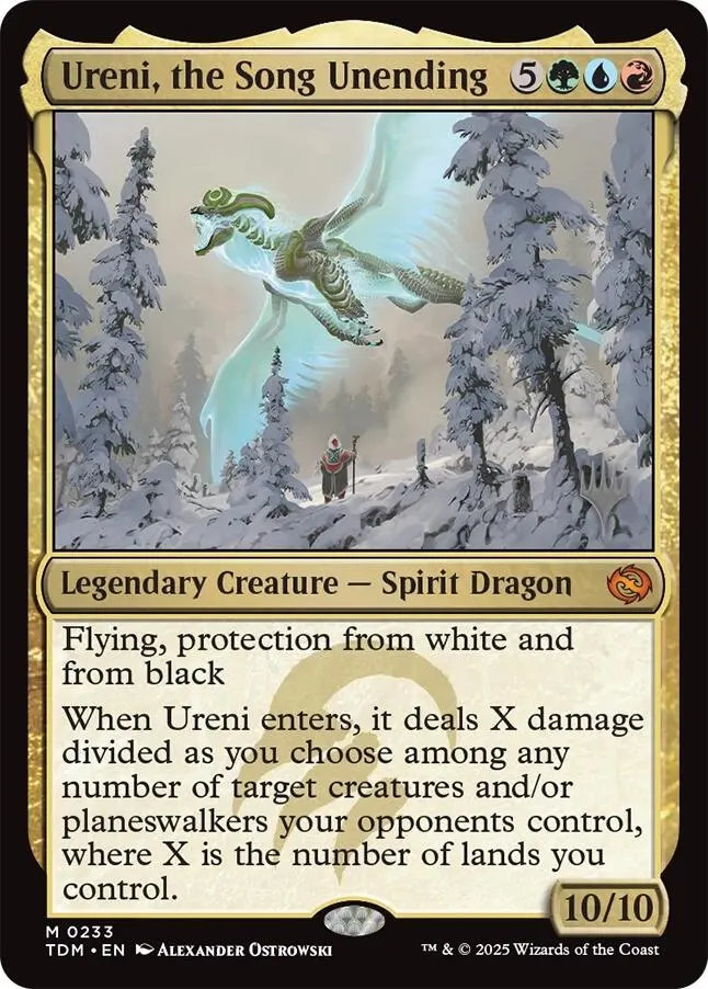 Ureni, The Song Unending [Tarkir: Dragonstorm Promos] 1