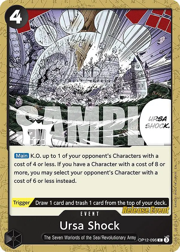 Ursa Shock [Legacy Of The Master Release Event Cards] 1