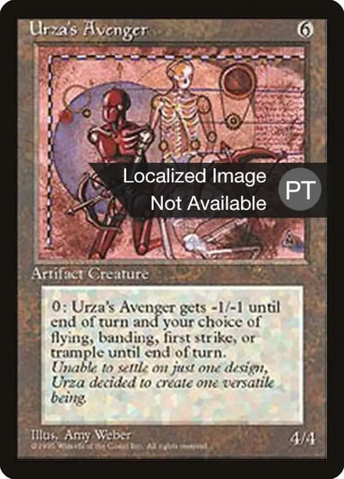 Urza's Avenger [Fourth Edition (Foreign Black Border)] 1