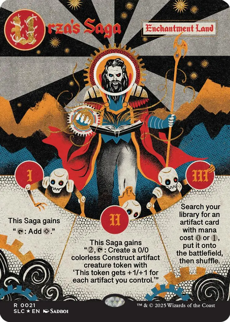 Urza's Saga (Halo Foil) [Secret Lair Countdown Kit] 1