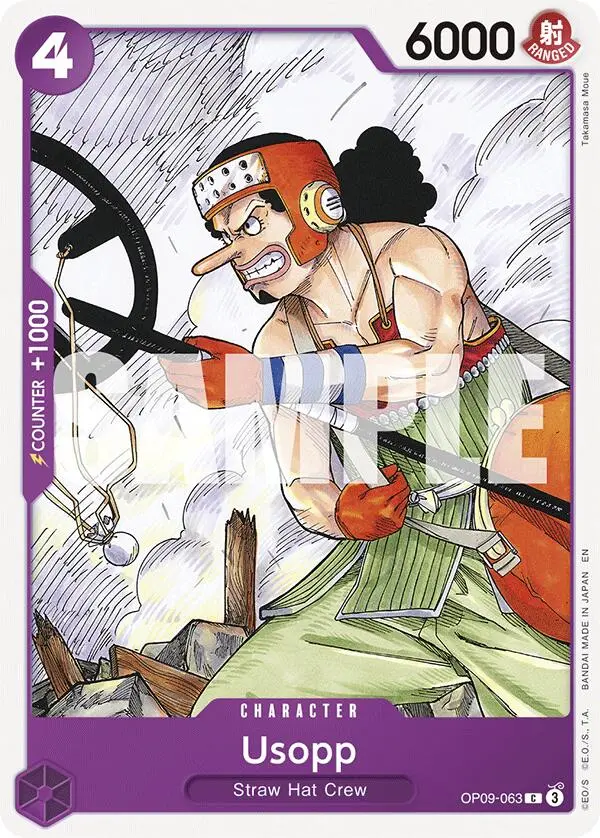 Usopp (Reprint) [Starter Deck: Purple/Black Monkey.D.Luffy] 1