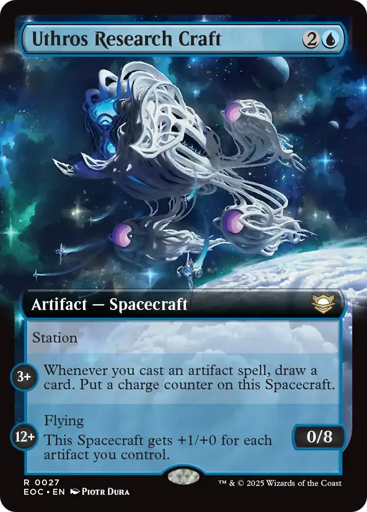 Uthros Research Craft (Extended Art) [Edge Of Eternities Commander] 1