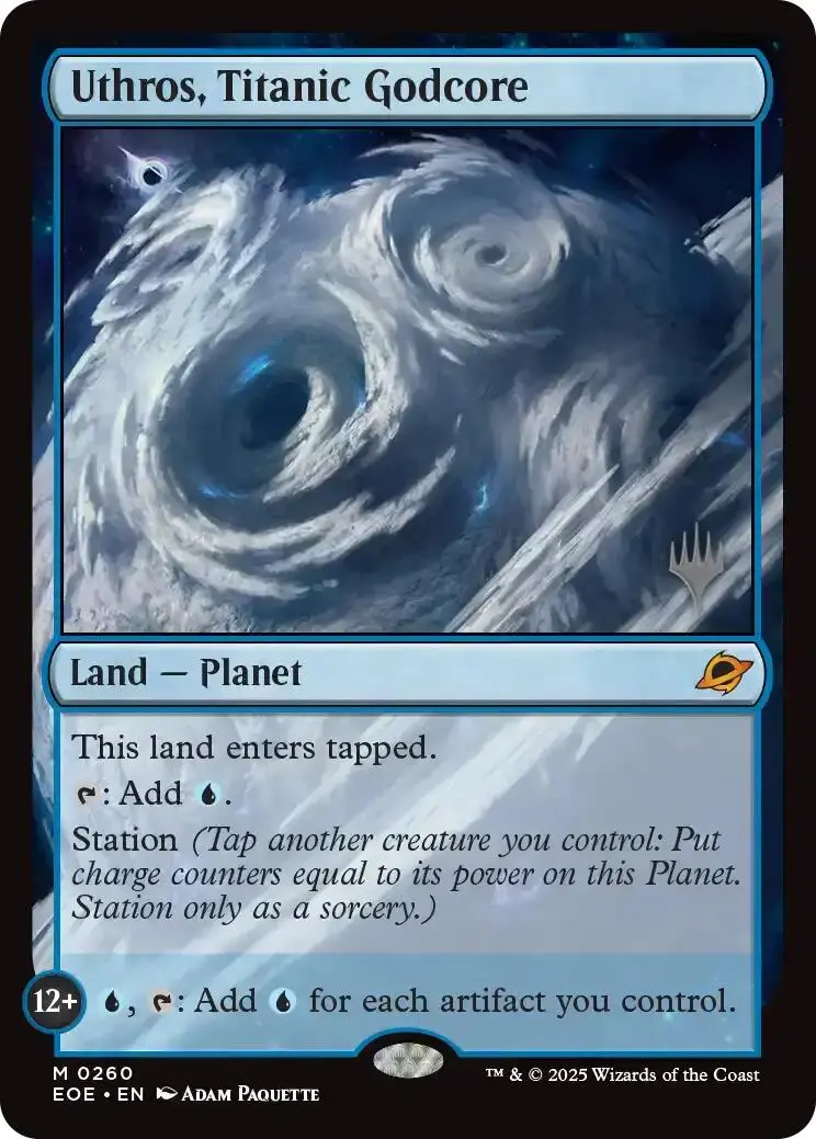 Uthros, Titanic Godcore [Edge Of Eternities Promo Pack] 1