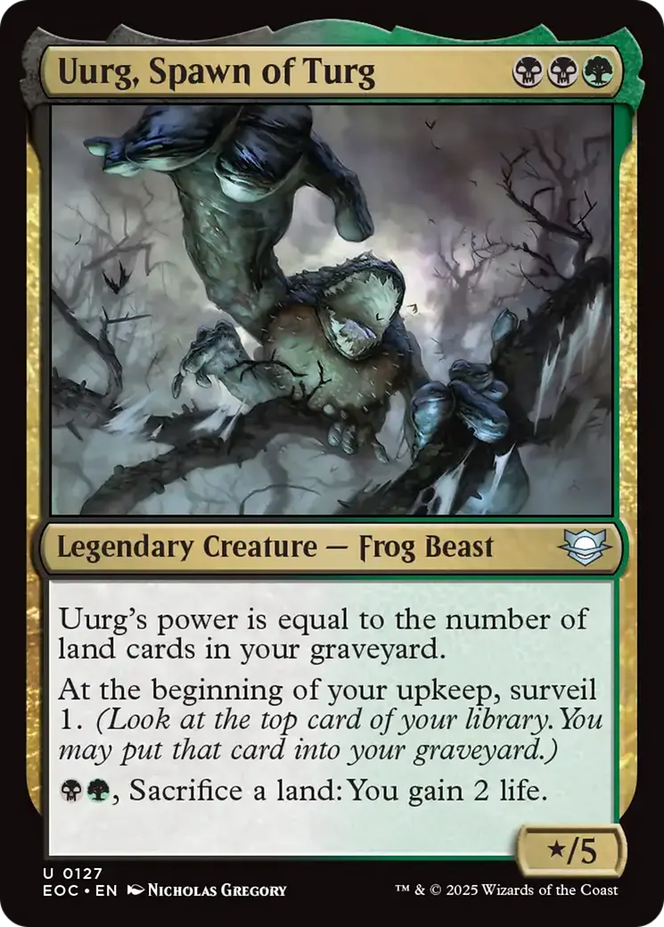 Uurg, Spawn Of Turg [Edge Of Eternities Commander] 1