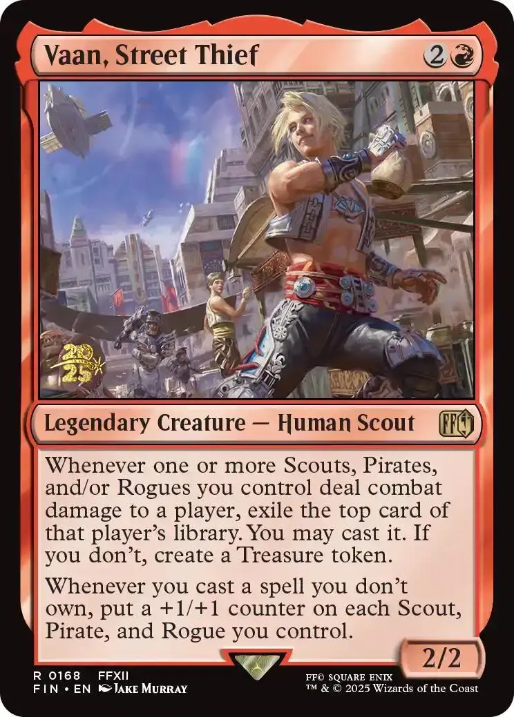 Vaan, Street Thief [Final Fantasy Prerelease Promo] 1