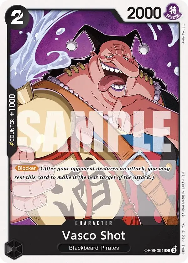 Vasco Shot (Reprint) [Starter Deck: Black Marshall.D.Teach] 1