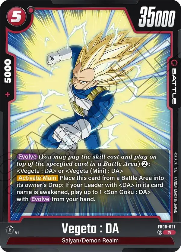 Vegeta : Da [Dual Evolution] 1