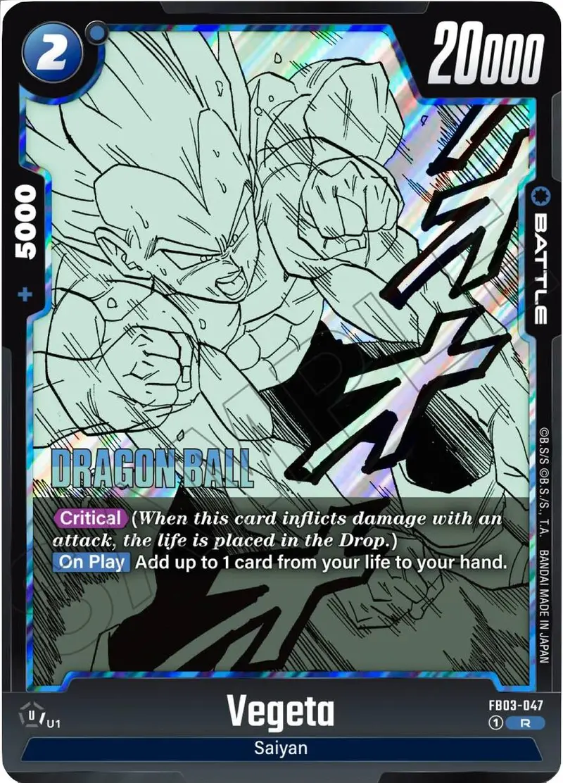 Vegeta (Fb03-047) [Manga Booster 02] 1