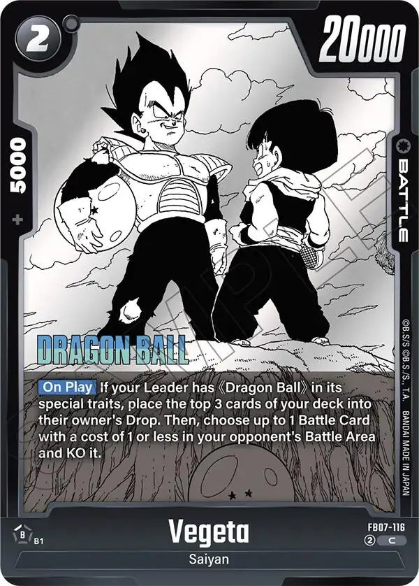 Vegeta (Fb07-116) [Manga Booster 02] 1