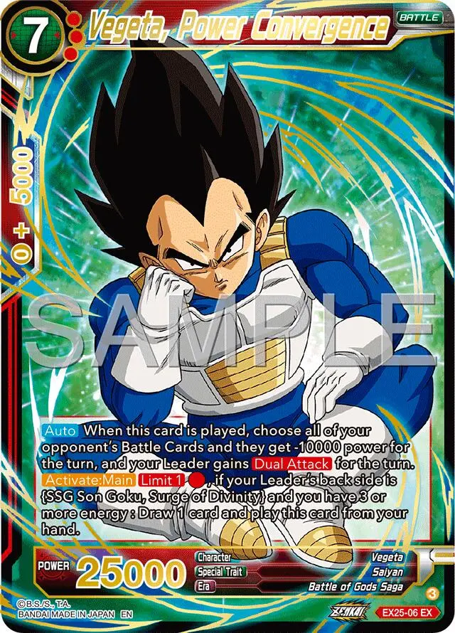 Vegeta, Power Convergence (Ex25-06) [Premium Anniversary Box 2025] 1