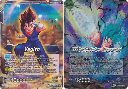 Vegito // Ssb Vegito, Godhood Transcended (Starter Deck Exclusive) (Sd12-01) [Rise Of The Unison Warrior] 1