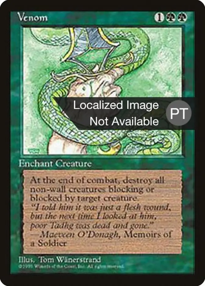 Venom [Fourth Edition (Foreign Black Border)] 1
