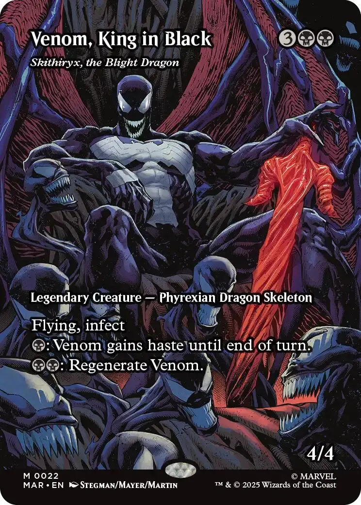 Venom, King In Black - Skithiryx, The Blight Dragon (Borderless) [Marvel's Spider-Man: Eternal-Legal] 1